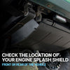 Engine Splash Shield For Mercedes Benz C300 2008-2011