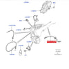 Land Rover Range Rover Sport Front Rear Door Lock Cable (2010-2013)
