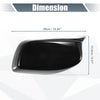 BMW E60 E61 525i 530i 545i 550i Gloss Black Rearview Mirror Cover (2006-2010)