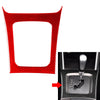 Subaru Forester Red Carbon Fiber Gear Shift Panel Cover (2008-2013)
