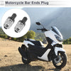 Motorcycle 7 / 8 22mm Bar Ends Plug 2 x Aluminum Alloy Bar Ends