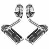 Harley Softail Deluxe Mustache Engine Guard Crash Bar Footpegs (2000-2017)