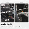 Ford 4 Pcs Front Sway Bar Links & Outer Tie Rod Ends