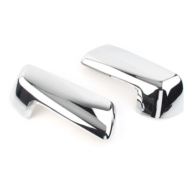 Chevy Silverado / GMC Sierra 1500 Chrome Top Half Mirror Covers (2019-2023)