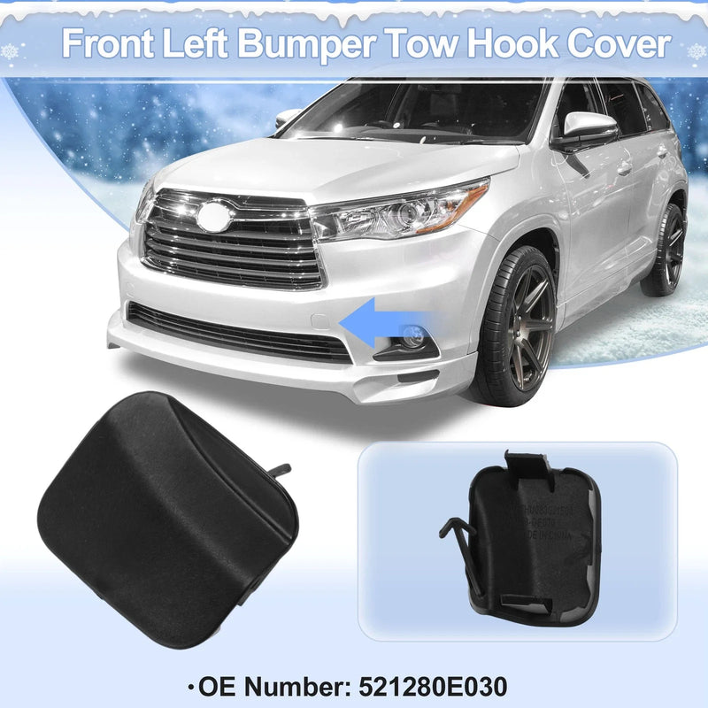 Toyota Highlander Left Front Car Tow Hook Cover Cap (2014–2016)