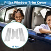 Ford Fiesta (2011-2015) Silver Tone 10pcs Door Pillar Window Trim