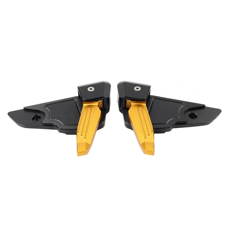 Vespa Sprint Primavera 50 125 150 Gold Rear Passenger Foot Pegs (13-23)