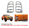 Ford Ranger Chrome Tail Light Surround Covers (2009-2011)