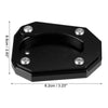 Kawasaki Zx4rr 1 Set Kickstand Side Stand Plate Pad Black (2023–2023)