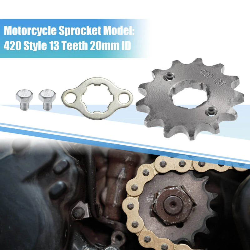 Dirt Pit Bike ATV Front Engine Sprocket 13T 20mm ID