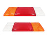 Isuzu NPR NQR NRR FSR FRR 2 x Tail Light Lens (1987-2019)