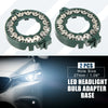 Audi, BMW LED Headlight Bulb Holder Adapter