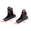 Harley Touring Street Road Glide Rear Passenger Footpeg Mini Mount Black (93-23)