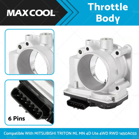 Mitsubishi Triton ML MN 4D Ute 4WD RWD Throttle Body (2006-2015)