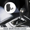 Honda Civic Car Gear Shift Knob Cover Black Faux Leather (2012-2014)