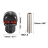 4 x Motorcycle Skull Style License Plate Frame Bolts Screws Aluminum Alloy