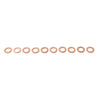 10 x M1 1.5 x 20 Copper Oil Drain Plug Gasket Seal Ring