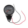 Universal Black Housing Motorcycle Speedometer Odometer Gauge 0-180Km/h