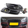 Audi A6 C7 Lower Bumper Fog Light Grille Cover (2011-2015)