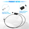 Dodge D150 D250 W150 W250 Ramcharger Hood Release Cable (1990-1993)