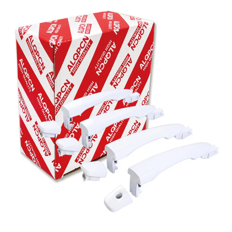 Nissan Navara D23 NP300 4 x White Outer Door Handles (2015-2023)
