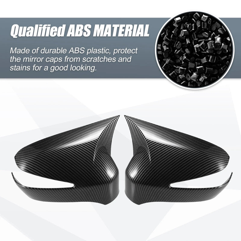 Honda Civic Rearview Mirror Cover Overlay Carbon Fiber (2006-2011)