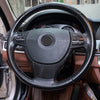 BMW 5 7 Series Carbon Fiber Style Steering Wheel Trim Cover (2010-2020)