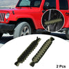 Wrangler TJ (1987-2021) Black / Green Nylon Door Limiting Check Straps