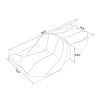Harley Touring Electra Tri Glide Passenger Seat (2009-2023)