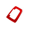 Ford Ranger 2015-2022 Carbon Fiber Red Gear Shift Panel Cover Trim