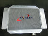 Holden Kingswood HD HR HK HT HG 6cyl 3 Row Radiator + 9" Fans (66-70)