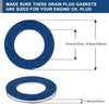 Toyota Lexus Scion Oil Drain Plug Washer Gasket Set 100