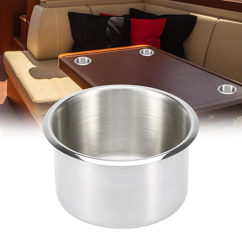 Marine Boats RVs Stainless Steel Universal Cup Holder