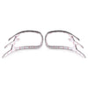 Honda Goldwing GL1800 Chrome Fairing Mirror Back Accent Grilles (2001-2011)