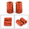 Car Auto Motorcycle Bike MTB Aluminium Valve Caps (W2)