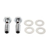 Harley Road King FLHR, Softail FXST Chrome Head Breather Bolts (1994-1999)