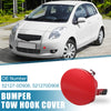 Toyota Yaris Red Front Bumper Tow Hook Cover (2007-2010)