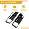 Honda CHR Carbon Fiber Black Interior Door Handle Bowl Cover (2024-2025)