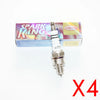 110cc 125cc 140cc PIT PRO Trail Quad ATV 4 x BPT C7HSA Spark Plugs