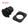 Motorcycle Cigarette Lighter Female Socket Holder 12-24V