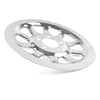 Harley Softail Fat Boy Chrome Outer Rear Pulley Cover Insert (07-17)
