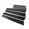 BMW E71 X6 2009-2014 Carbon Fiber B Pillar Trim Covers (2009-2014)