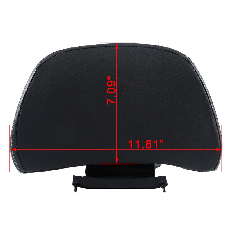Honda Goldwing 1800 GL1800 Black Rear Backrest Pad (2018-2025)