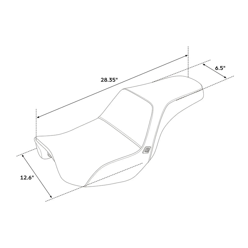 Harley Dyna Low Rider Heated Seat (2006-2017)