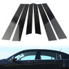 Honda CR-V 6 Pcs Car Door Trim Cover Kit Glossy Black Pillar Posts (07-11)