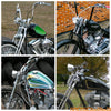 Harley Chopper Bobber 4.5" White LED Headlight
