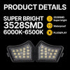 Volvo S60 S80 V70 White Led Side Mirror Puddle Light (1999–2009)