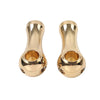 Harley Dyna Softail Road King Tall Gold Handlebar Riser Clamps