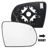 Jeep Cherokee Heated Right Side Mirror Glass Replacement (2014-2019)
