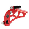KOVE 450 RALLY Red Aluminium Front Sprocket Cover Chain Guard (2023)